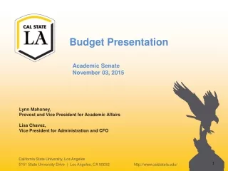 Budget Presentation