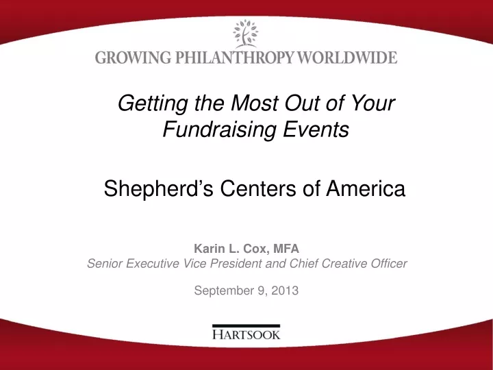 getting the most out of your fundraising events