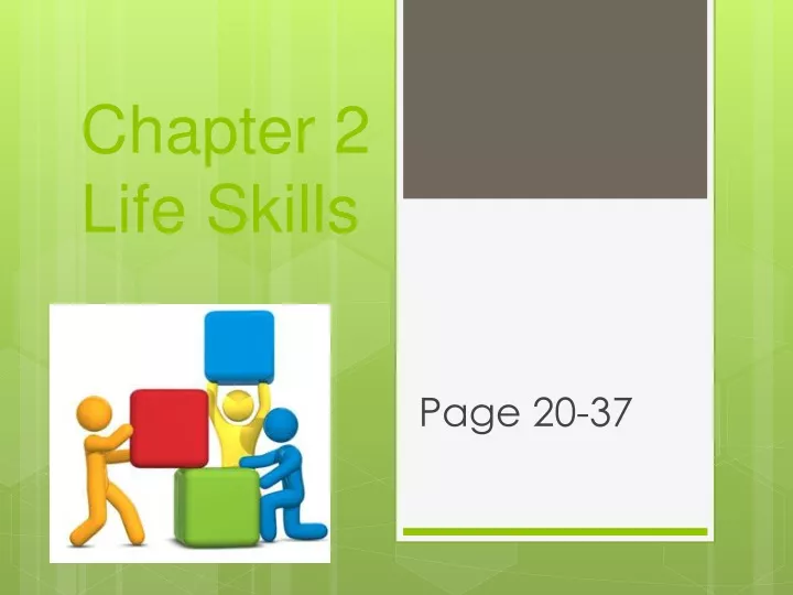 chapter 2 life skills