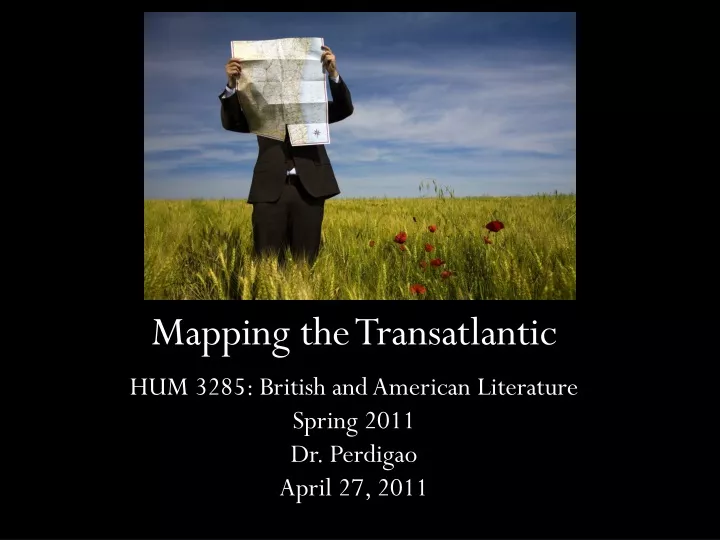 mapping the transatlantic