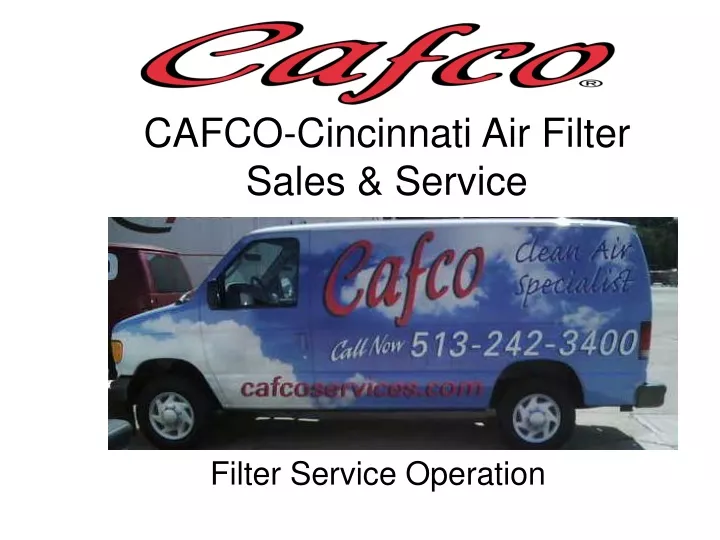 cafco cincinnati air filter sales service