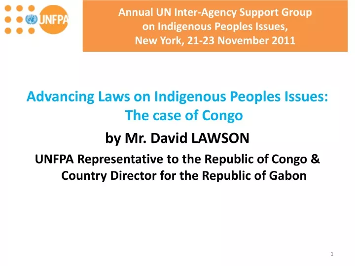 annual un inter agency support group on indigenous peoples issues new york 21 23 november 2011