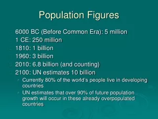 Population Figures