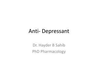 Anti- Depressant