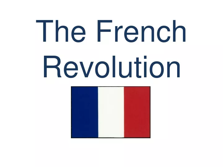 the french revolution