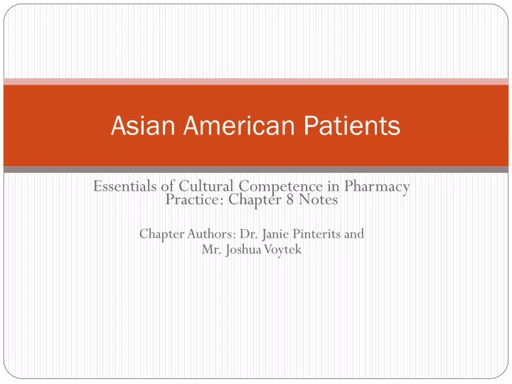 asian american patients