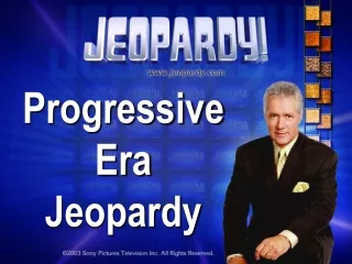 ProgressiveEra Jeopardy