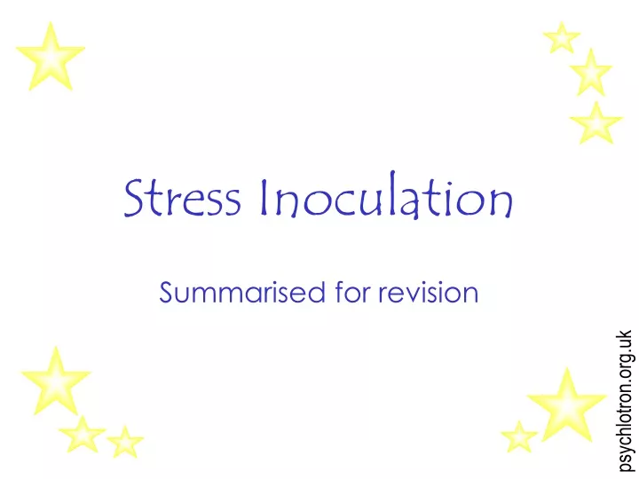 stress inoculation