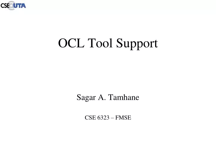 ocl tool support