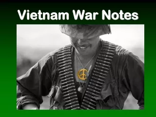 Vietnam War Notes