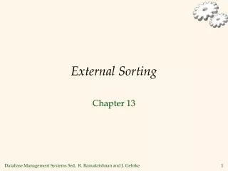 External Sorting