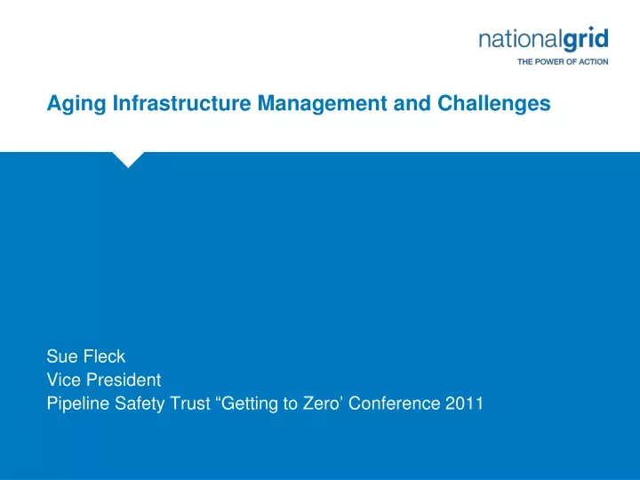 aging infrastructure management and challenges