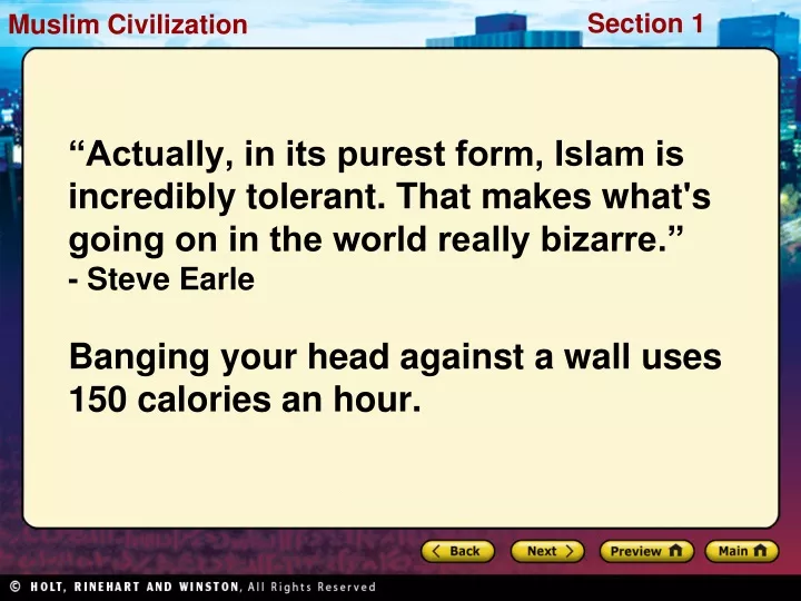actually in its purest form islam is incredibly