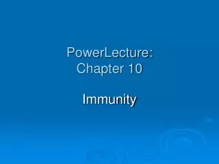 PowerLecture: Chapter 10