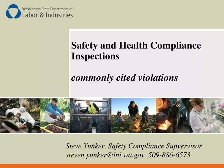 safety and health compliance inspections commonly cited violations