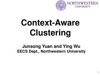 Context-Aware Clustering