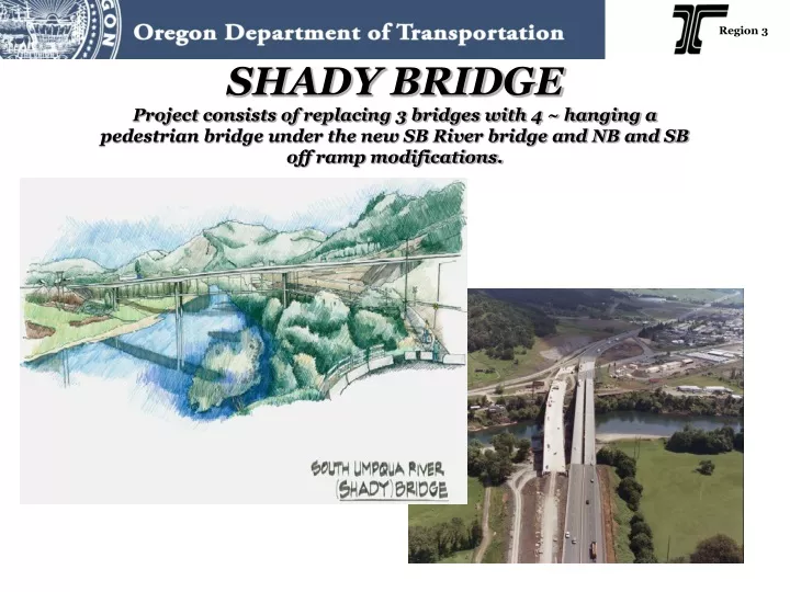 shady bridge project consists of replacing