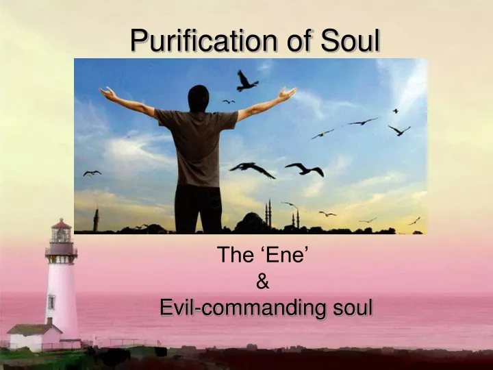 purification of soul