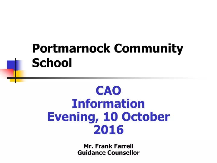 portmarnock community school