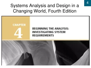 Systems Analysis and Design in a Changing World, Fourth Edition