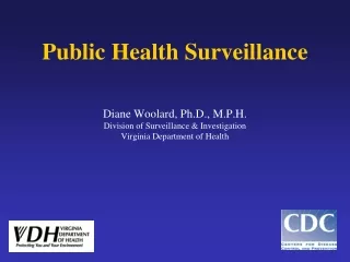 Public Health Surveillance