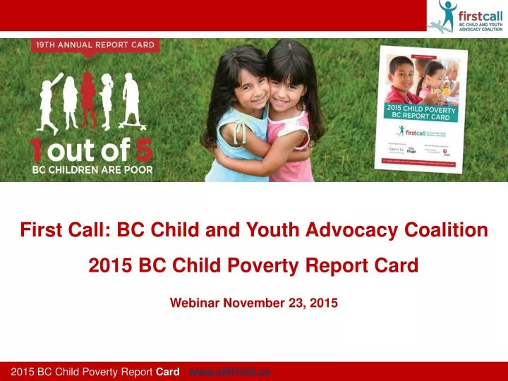 first call bc child and youth advocacy coalition