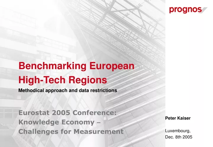 benchmarking european high tech regions