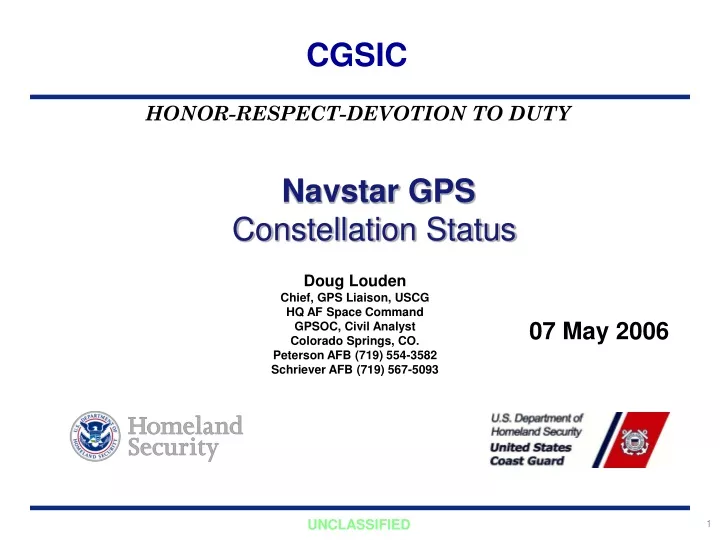 navstar gps constellation status