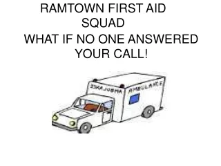 WHAT IF NO ONE ANSWERED YOUR CALL!