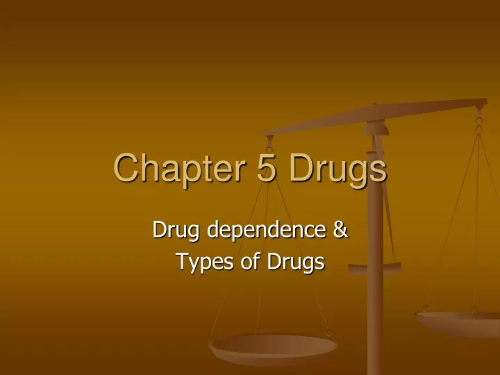 chapter 5 drugs