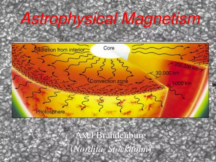 astrophysical magnetism