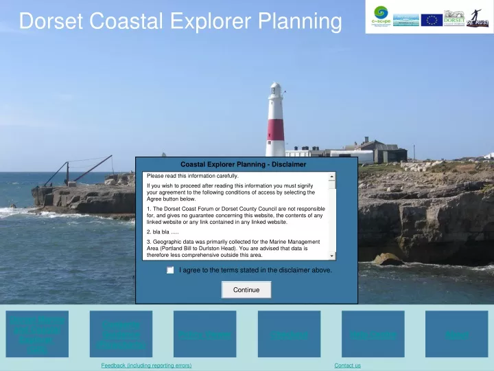 dorset coastal explorer planning