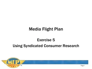 Media Flight Plan