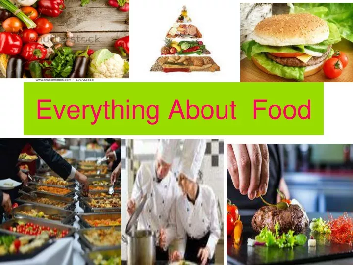 everything about food