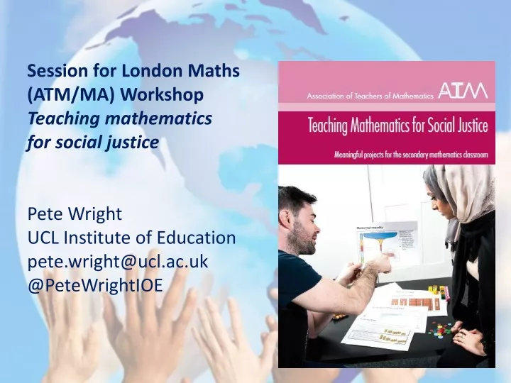 session for london maths atm ma workshop teaching