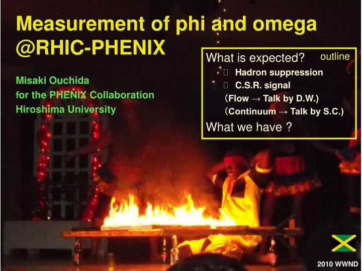 measurement of phi and omega @rhic phenix