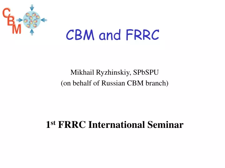 cbm and frrc