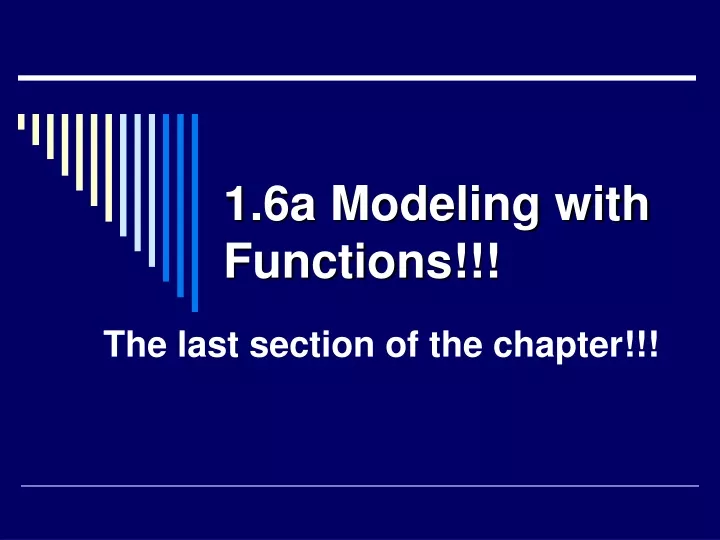 1 6a modeling with functions