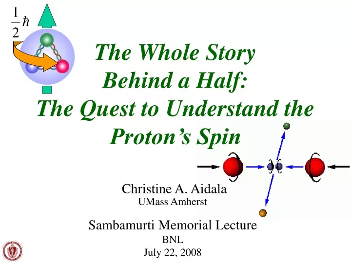 the whole story behind a half the quest to understand the proton s spin