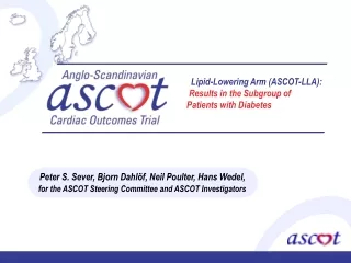 Lipid-Lowering Arm (ASCOT-LLA): Results in the Subgroup of   Patients with Diabetes