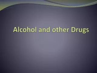 PPT - Drugs And Alcohol PowerPoint Presentation, Free Download - ID:8841983