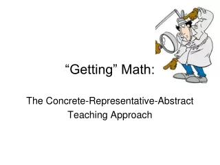 “Getting” Math: