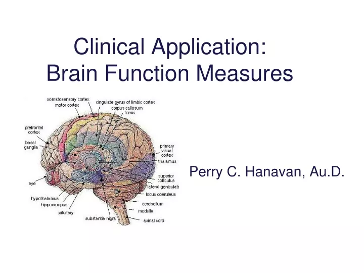 clinical application brain function measures