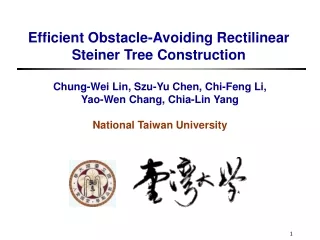 Efficient Obstacle-Avoiding Rectilinear  Steiner Tree Construction
