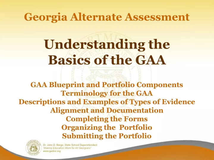 georgia alternate assessment understanding