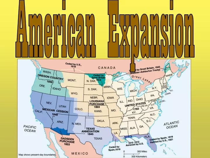 american expansion