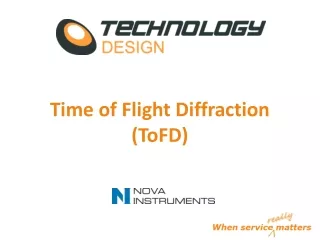 Time of Flight Diffraction (ToFD)