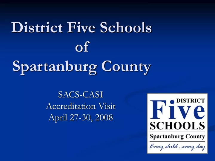 district five schools of spartanburg county