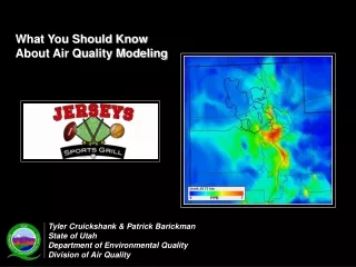What You Should Know  About Air Quality Modeling