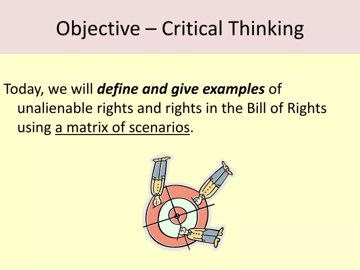 is critical thinking objective or subjective